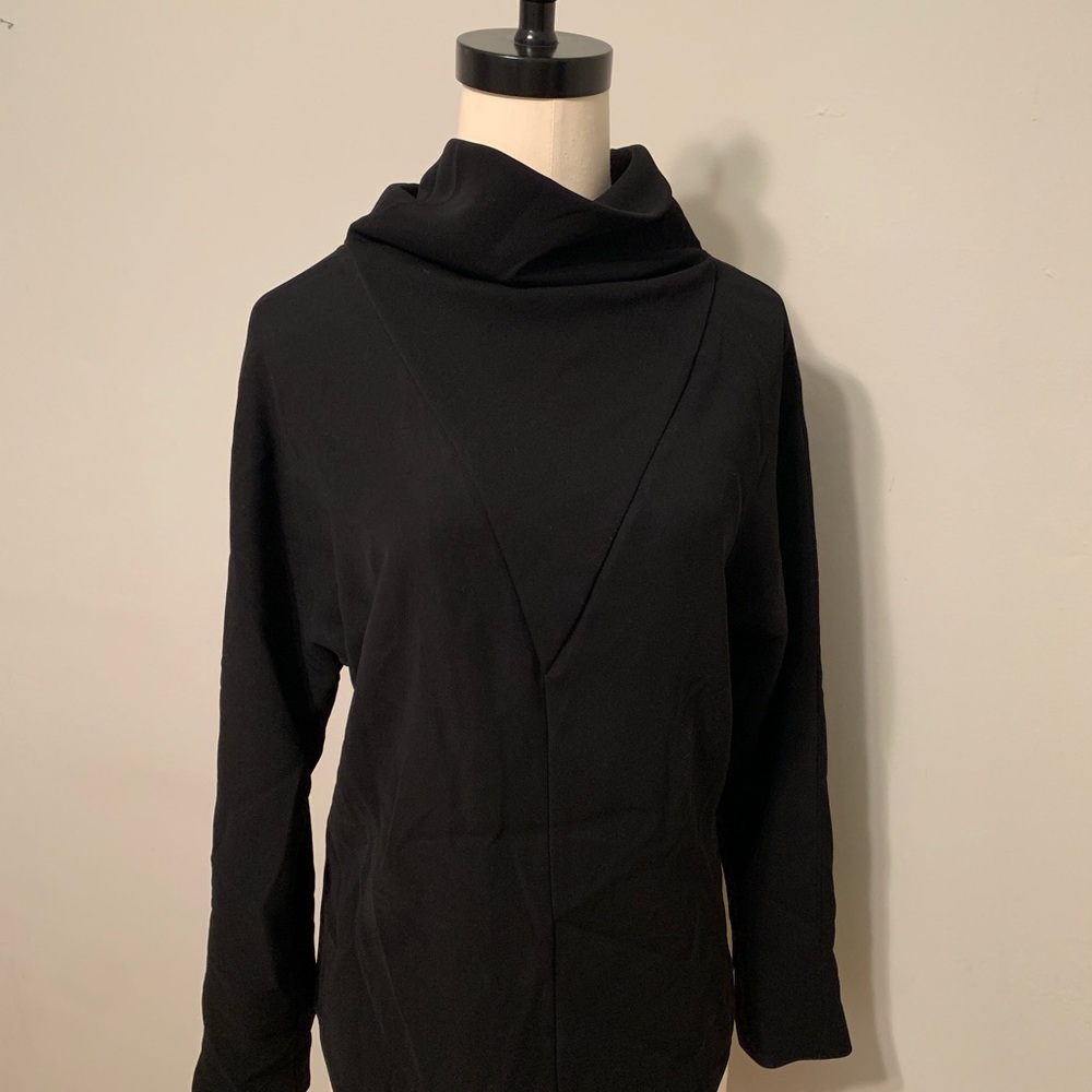 Balenciaga Crepe Open-Back Top